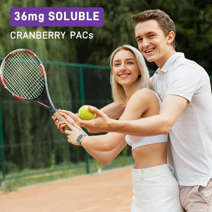 Kedicy Cranberry Kapseln für Frauen – 36 mg lösliche PACs aus ganzen New England Cranberries – Unterstützung der Harnwegsgesundheit & UTI-Abwehr – 60 Kapseln