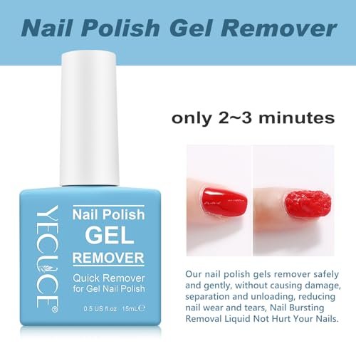 Gel-Nagellackentferner (3er-Pack) – Schnell & Schonend in 3-5 Minuten, für Salon & Zuhause