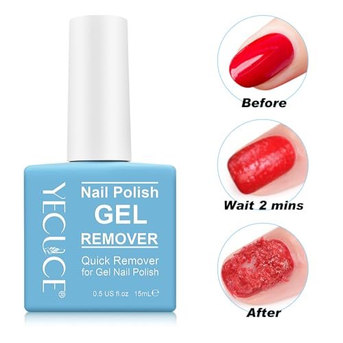 Gel-Nagellackentferner (3er-Pack) – Schnell & Schonend in 3-5 Minuten, für Salon & Zuhause