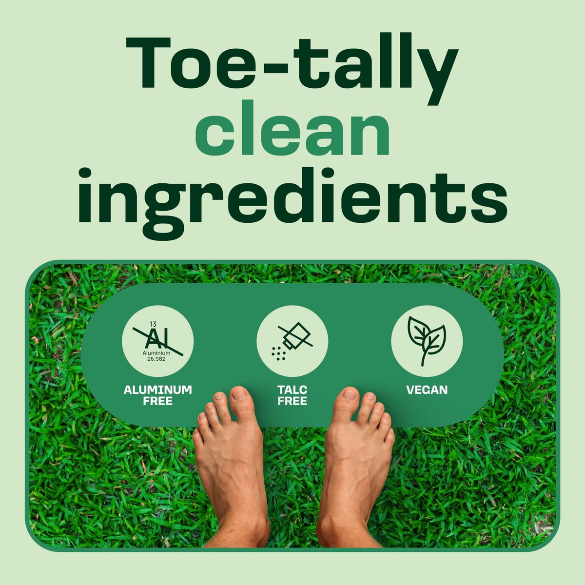 HAPPY SOLES Schuhdeo & Fußpuder – Fußpuder gegen Schweißfüße & Geruch – Schweißabsorbierend & langanhaltende Frische – Für verschwitzte Füße & unangenehmen Schuhgeruch (Eukalyptus Minze)