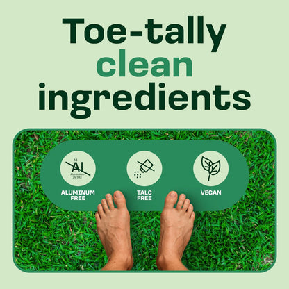 HAPPY SOLES Schuhdeo & Fußpuder – Fußpuder gegen Schweißfüße & Geruch – Schweißabsorbierend & langanhaltende Frische – Für verschwitzte Füße & unangenehmen Schuhgeruch (Eukalyptus Minze)