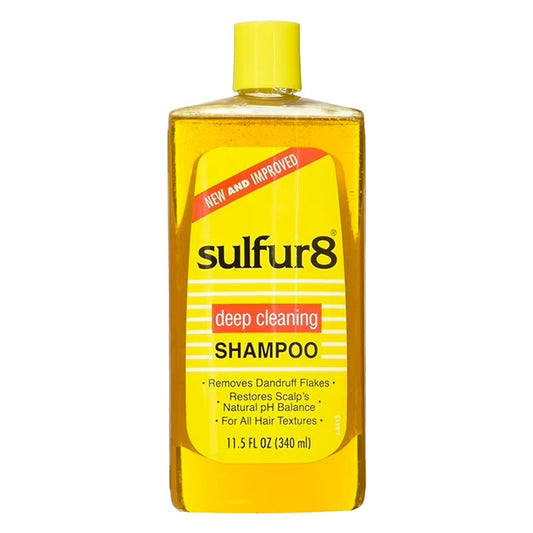 Sulfur 8 Anti-Schuppen Tiefenreinigungs-Shampoo für Haar & Kopfhaut 11,5 Unzen