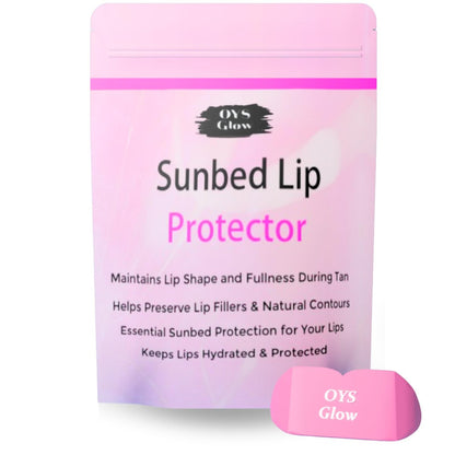 Sunbed Protective Lip Cover – UV Shield für die Lippen beim Sonnenbankbesuch, Silikonmaterial, Hautpflege für Bräunungssessions