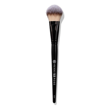 BK BEAUTY NIKKI LA ROSE N17 Multi-Pro Face Pinsel – Doppelseitiger Paddel-Pinsel für Foundation, Bronzer, Contour, Blush & Puder – Synthetische Fasern