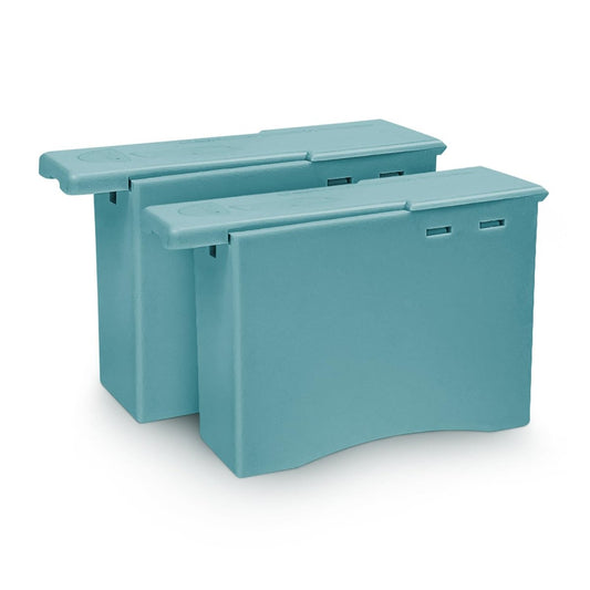Paragon Mount Dermaplane Klingenentsorger-Box (2er-Pack) – Sichere & einfache Klingenentsorgung für Dermaplaning-Klingen, Griffe #3, #4, #7, für Salon, Handwerk oder zu Hause