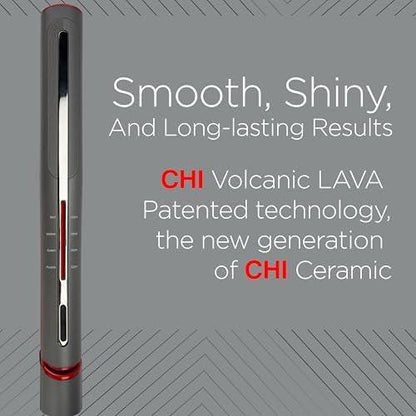 CHI Lava Glide Hairstyling Iron – Keramik-Glätteisen für seidig glattes Haar & langanhaltenden Glanz, 1 Zoll