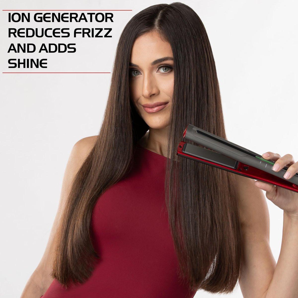CHI Lava Glide Hairstyling Iron – Keramik-Glätteisen für seidig glattes Haar & langanhaltenden Glanz, 1 Zoll
