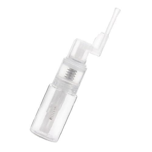 Sndperiexam 2er-Pack 14ml Transparente Puder-Sprühflasche, Nachfüllbare Haar-Faser-Applikator, Leere Pulver-Kosmetikflaschen, Glitzer-Sprühflasche für Bastelarbeiten Scrapbooking Nachfüllbare Kosmetik-Sprühflaschen