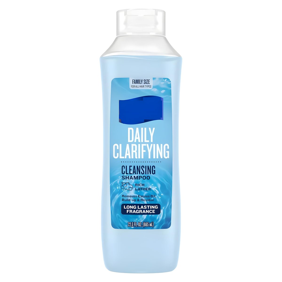 Tägliches Klärendes Shampoo 22,5 oz – pH-ausgeglichen, hypoallergen, Tiefenreiniger für fettiges & normales Haar
