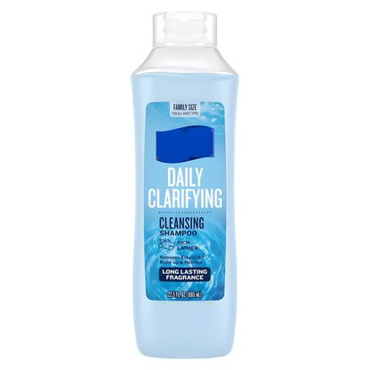 Tägliches Klärendes Shampoo 22,5 oz – pH-ausgeglichen, hypoallergen, Tiefenreiniger für fettiges & normales Haar