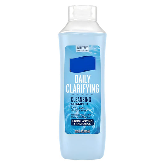Tägliches Klärendes Shampoo 22,5 oz – pH-ausgeglichen, hypoallergen, Tiefenreiniger für fettiges & normales Haar