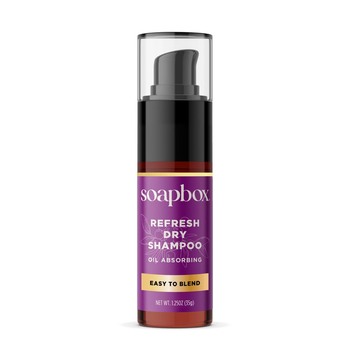 Soapbox Trockenshampoo-Puder - Aerosolfreies Trockenshampoo für mehr Volumen mit Biotin, Reisprotein & Haselnussextrakt - Reisegröße, Vegan - 35,4 g