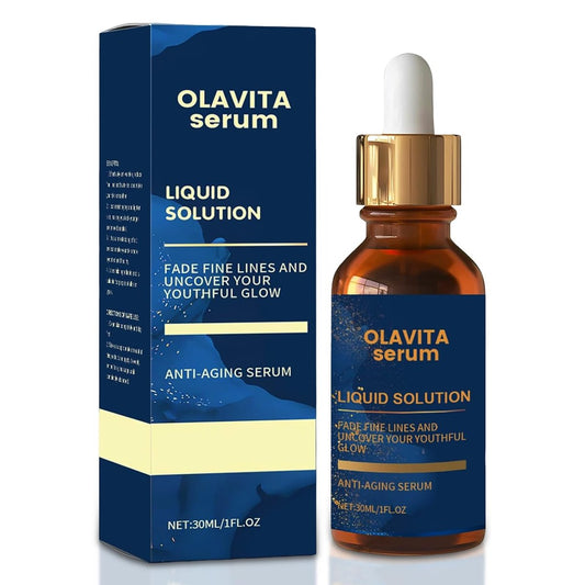 Olavita Serum – Anti-Aging Gesichtsserum mit Vitamin C & E für jugendlichen Glow