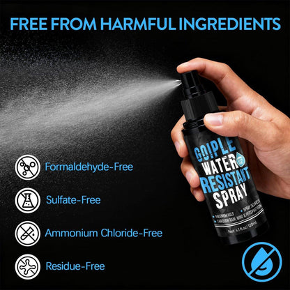 WOZUTUNT Haarspray wasserfest für Männer und Frauen - 2er-Pack mit extra starkem Halt für schwarzes Haar - Haarvolumen Spray & Haaransatz Auffüllspray