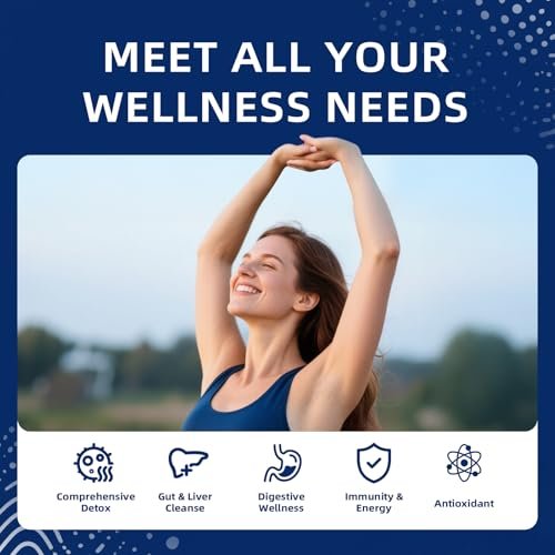 HevChay 2300 MG Detox Binder Komplex – 3-in-1 Entgiftung mit Aktivkohle, Zeolith, Bentonit – Leber & Darmreinigung, Toxinausleitung, Verdauungsunterstützung, 90 vegane Kapseln
