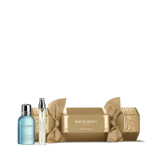 Molton Brown Coastal Cypress & Sea Fennel Weihnachtsknaller - Eau de Toilette 7,5 ml & Duschbad 50 ml Luxuriöses Duftpflegeset