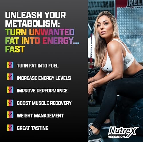 Nutrex Research L-Carnitin 3000 – Klinisch dosiertes flüssiges L-Carnitin für Energie, Stoffwechsel und Muskelregeneration – Leckerer Sour Gummy Worms Geschmack – Ohne Zucker, Kohlenhydrate und Stimulanzien – 31 Portionen