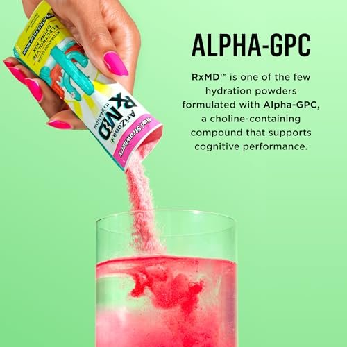 Arizona Rx MD Hydration Kiwi Strawberry - Getränkepulver - 920 mg Elektrolyte - 0,45 g Pulversticks (6er-Pack)