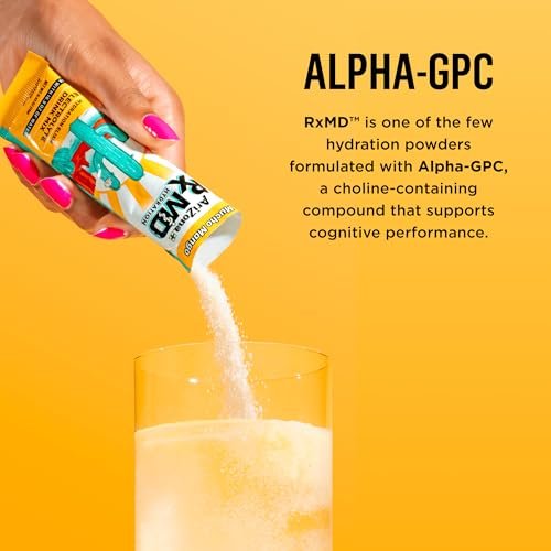 Arizona Rx MD Hydration Mucho Mango - Getränkepulver - 920 mg Elektrolyte - 0,45 g Portionsbeutel (6er Pack)