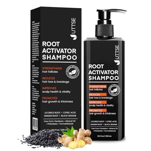 Root Activator Shampoo für Männer: Haarwachstum Shampoo gegen Haarausfall und dünner werdendes Haar - 300 ml