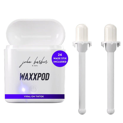 WaxxPod™ Nasen- und Ohrenhaarentferner – USB-betriebenes Wachsset mit 24 STIX