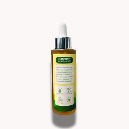 Muun Cyperus Rotundus Öl – Reduziert unerwünschten Haarwuchs, verlangsamt das Nachwachsen – After-Shave-Öl für Gesicht, Bikini, Achseln, Körper – Feuchtigkeitsspendender & nährender Haarwuchshemmer, 100% natürlich