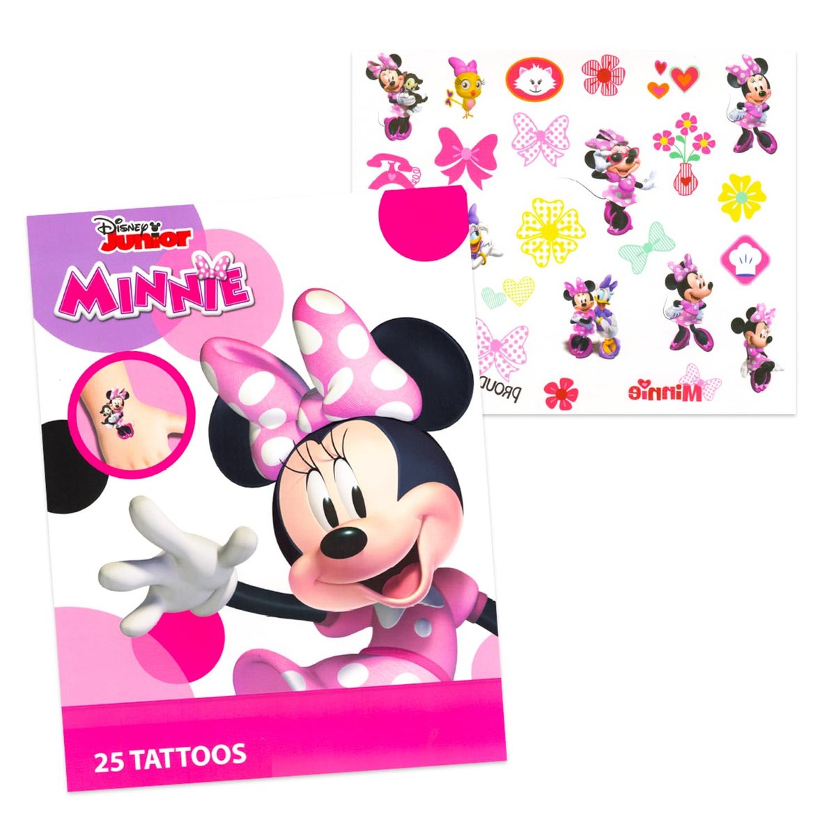 Disney Tattoos Party Favors Mega Assortment ~ Bundle Enthält 8 Disney Favoriten Temporäre Tattoo-Packs mit Prinzessin, Toy Story, Mickey, Cars, König der Löwen, Stitch und mehr (200 Tattoos!)