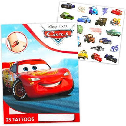 Disney Tattoos Party Favors Mega Assortment ~ Bundle Enthält 8 Disney Favoriten Temporäre Tattoo-Packs mit Prinzessin, Toy Story, Mickey, Cars, König der Löwen, Stitch und mehr (200 Tattoos!)