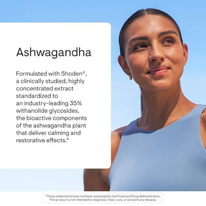 THORNE Ashwagandha – Hochkonzentriertes Shoden® für Stressabbau, Energie und geistige Klarheit – 30 Kapseln