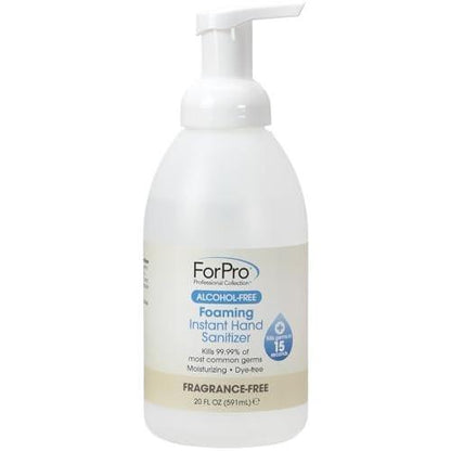 ForPro Professional Collection Alkoholfreier Schaum-Handdesinfektor, Feuchtigkeitsspendend, Farb- und Duftstofffrei, 591 ml
