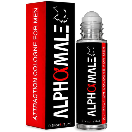 AlphaMale Pheromon-infused Cologne für Männer – Maskuline Anziehungskraft im Roll-on-Flakon – 10 ml