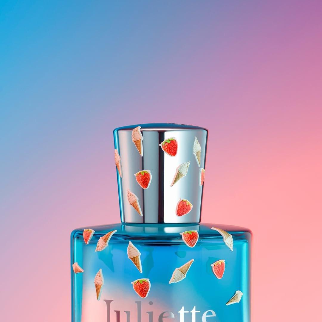 Juliette Has A Gun Miami Shake Eau de Parfum – Gourmand Fruchtig Vanille Parfüm für Frauen (Erdbeere, Eiscreme, Vanille Absolue)