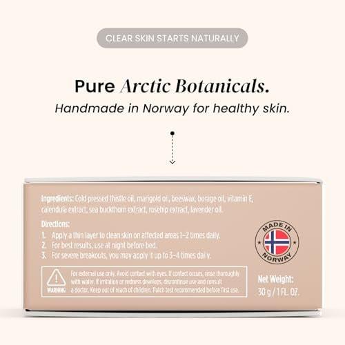 Eliré Clear Skin Balm – Nachtformel gegen Pickel und Unreinheiten – Hilft Verfärbungen zu mildern und Hautton auszugleichen – Verhindert neue Pickel – Glättet feine Linien und vergrößerte Poren