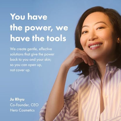 Hero Cosmetics Dark Spot Correct Serum – 15% Vitamin C + Hyaluronsäure, 10 ml – Dunkle Flecken nach Pickeln sichtbar reduzieren in 7 Tagen – Präzise Applikation mit Rollerball