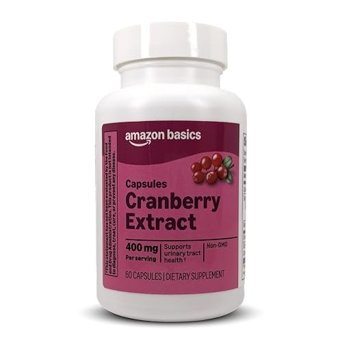 Cranberry-Extrakt Kapseln, 400 mg, 60 Stück – Hochdosiertes Nahrungsergänzungsmittel