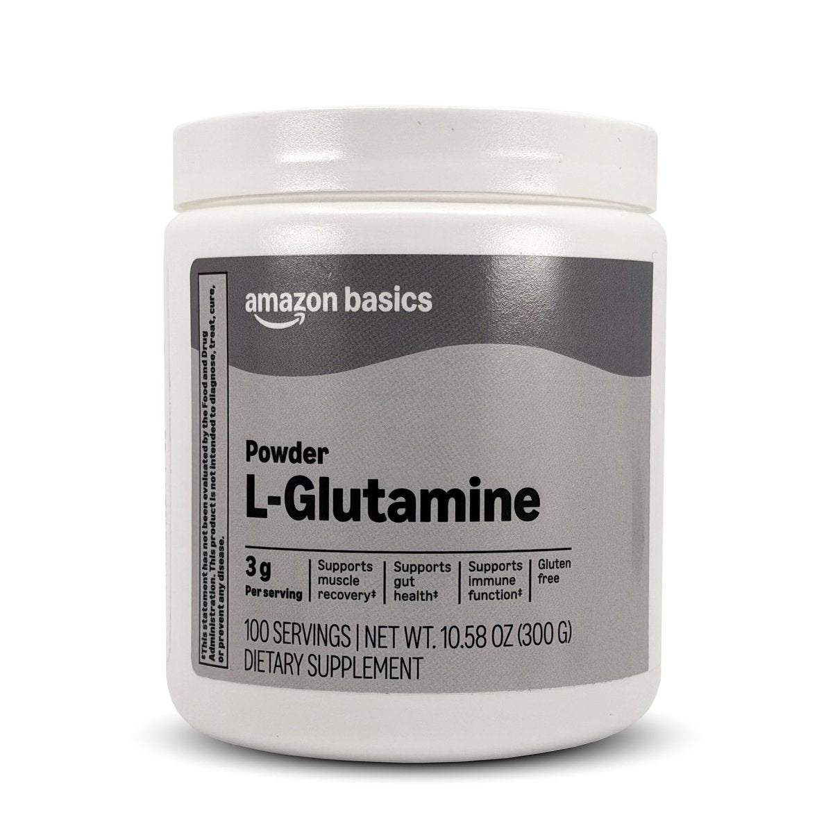 L-Glutamin Pulver – 300 g, 100 Portionen, hochreines Aminosäurepulver