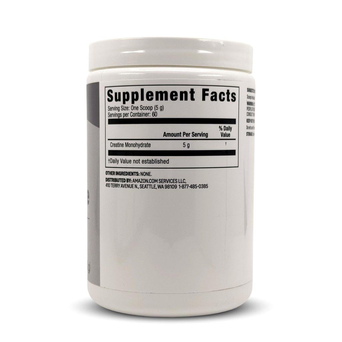 Kreatin-Monohydrat Pulver – 300 g, 60 Portionen, hochreines Creatin für Muskelaufbau und Kraftsteigerung