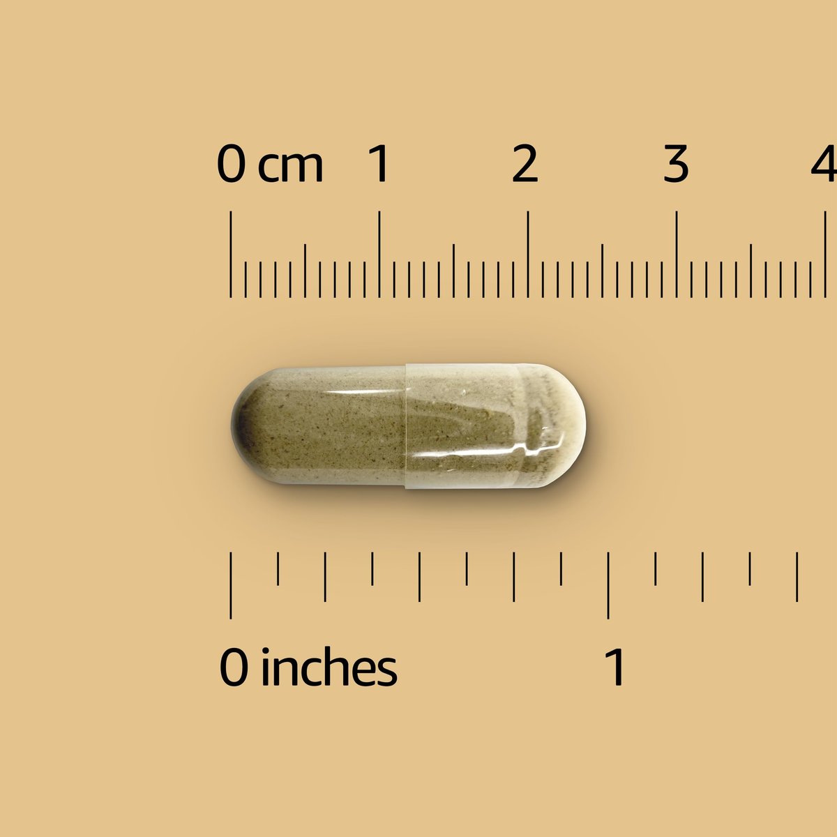 Amazon Basics Ingwerwurzel Kapseln, 550 mg, 100 Stück