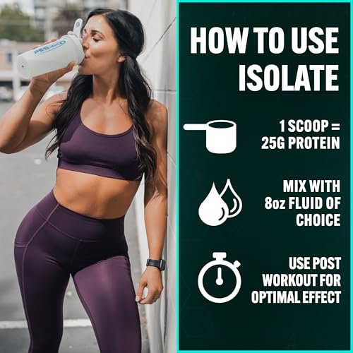 PEScience Isolate Whey Protein Pulver, Vanilla Cupcake, 5 Portionen, 100 % Molkenproteinisolat, Kohlenhydratarm, schnell absorbierender Post-Workout-Shake für Männer und Frauen