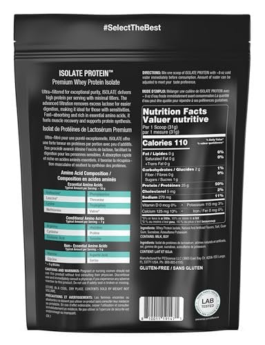 PEScience Isolate Whey Protein Pulver, Vanilla Cupcake, 5 Portionen, 100 % Molkenproteinisolat, Kohlenhydratarm, schnell absorbierender Post-Workout-Shake für Männer und Frauen
