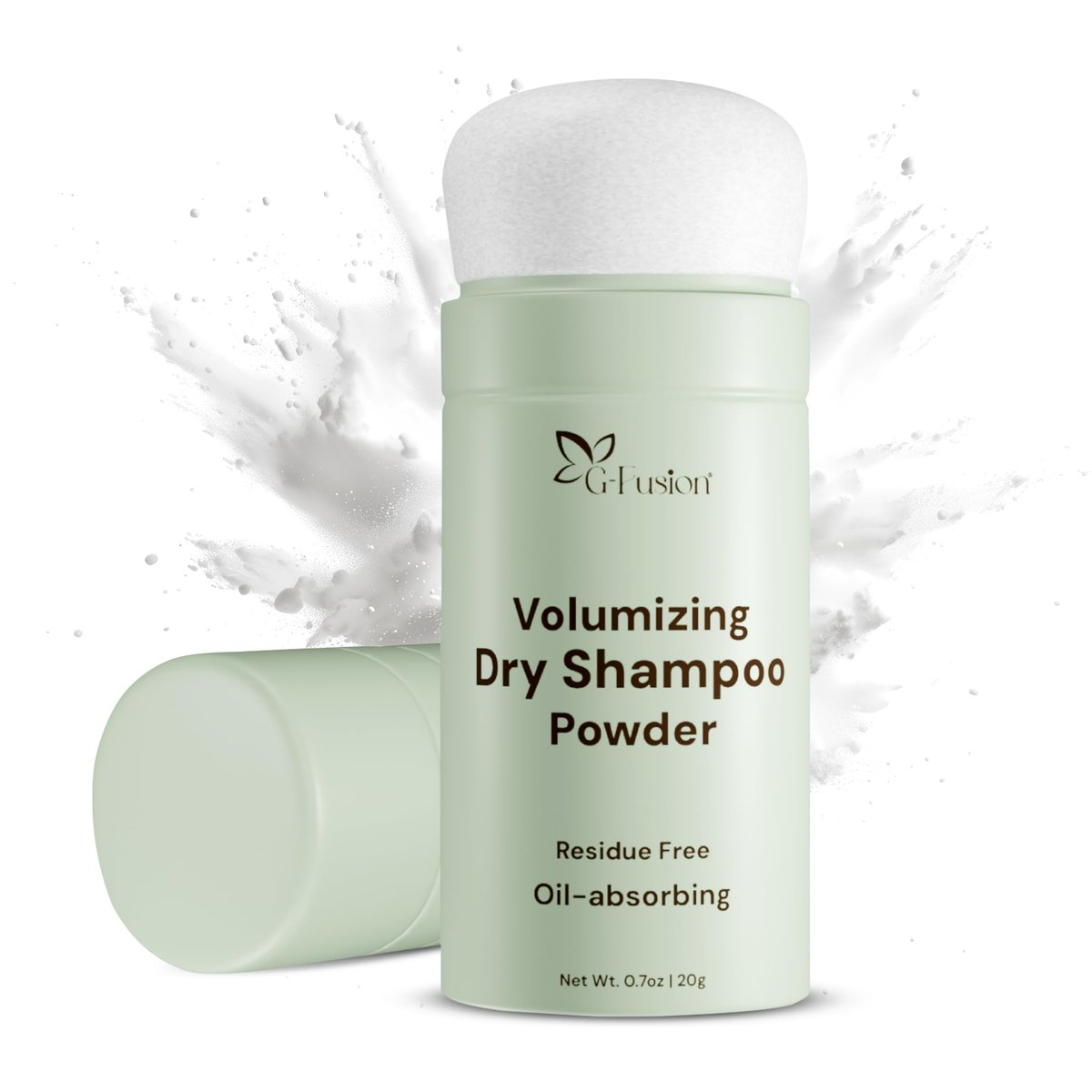 Volumisierendes Trockenshampoo-Puder - Erfrischt das Haar, absorbiert Öl, verleiht Volumen, hinterlässt keine Rückstände, innovatives, nicht als Aerosol erhältliches Trockenshampoo für aktive und Reisegrößen-Lifestyles