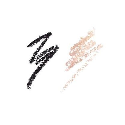 Charlotte Tilbury Exagger-Eyes Eyeliner Duo – Dual-Ended, wasserfest & langanhaltend – Metallic Champagne & Matt Schwarz