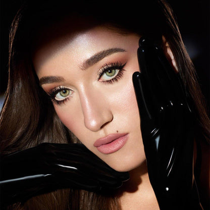 Charlotte Tilbury Exagger-Eyes Eyeliner Duo – Dual-Ended, wasserfest & langanhaltend – Metallic Champagne & Matt Schwarz