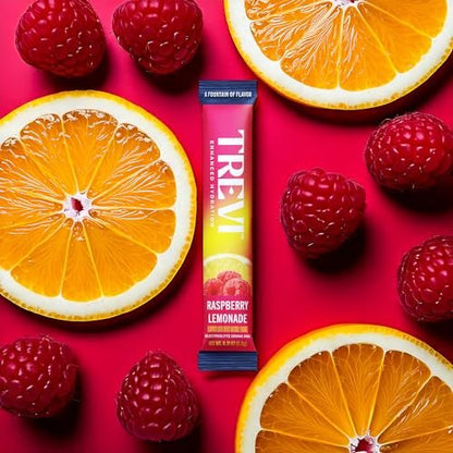 TREVI™ Everyday Sugar Free Electrolytes - Trinkmischung Hydration Pulverpackungen - 28 Stück - Himbeer-Zitronen-Limonade