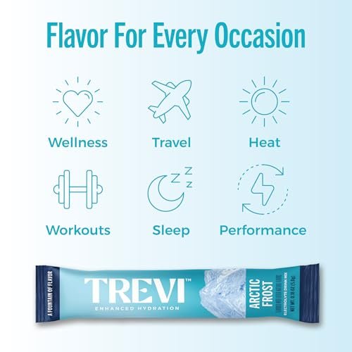 TREVI™ Everyday Sugar Free Electrolytes - Hydrationspulver für Getränke - 28 Portionen - Arctic Frost