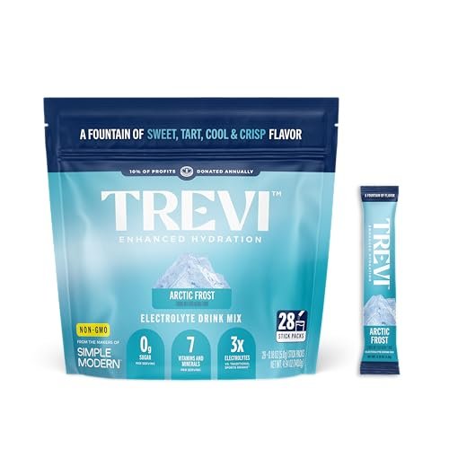 TREVI™ Everyday Sugar Free Electrolytes - Hydrationspulver für Getränke - 28 Portionen - Arctic Frost