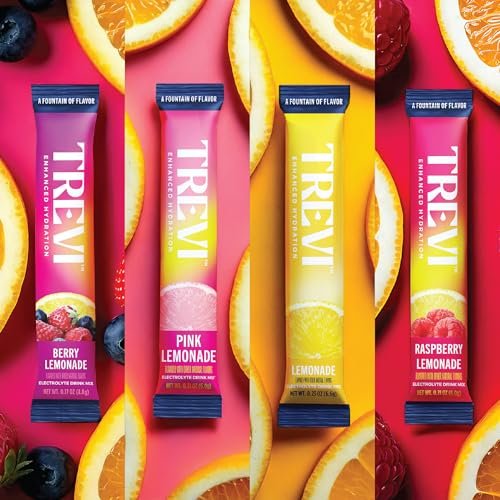TREVI™ Everyday Sugar Free Electrolytes - Hydration Pulver-Päckchen - 28 Portionen - Zitronenlimonade Sortenpaket