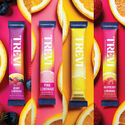 TREVI™ Everyday Sugar Free Electrolytes - Hydration Pulver-Päckchen - 28 Portionen - Zitronenlimonade Sortenpaket