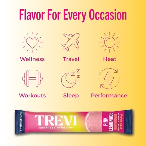 TREVI™ Everyday Sugar Free Electrolytes – Hydration Pulverbeutel – Pink Lemonade – 28 Portionen