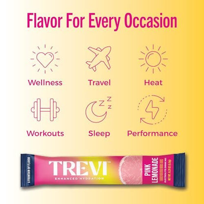 TREVI™ Everyday Sugar Free Electrolytes – Hydration Pulverbeutel – Pink Lemonade – 28 Portionen